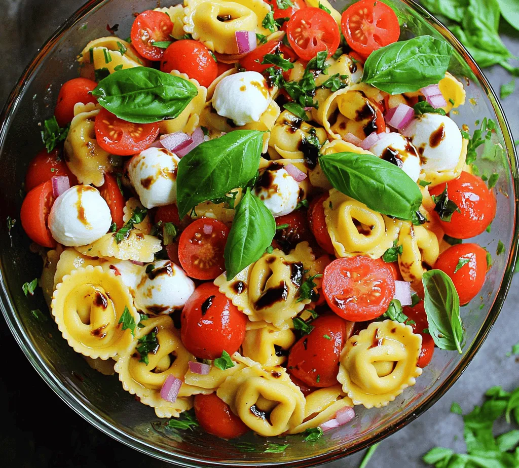 In the realm of summer dishes, few can rival the vibrant and refreshing taste of a Caprese Tortellini Pasta Salad. This delightful salad combines the classic flavors of a traditional Caprese salad—juicy tomatoes, creamy mozzarella, and fragrant basil—with the heartiness of cheese-filled tortellini, creating a dish that is not only colorful but also packed with flavor and nutrition. Perfect for warm weather gatherings, this salad makes an excellent choice for picnics, potlucks, and family gatherings, offering a perfect balance of fresh ingredients that can be prepared in no time.