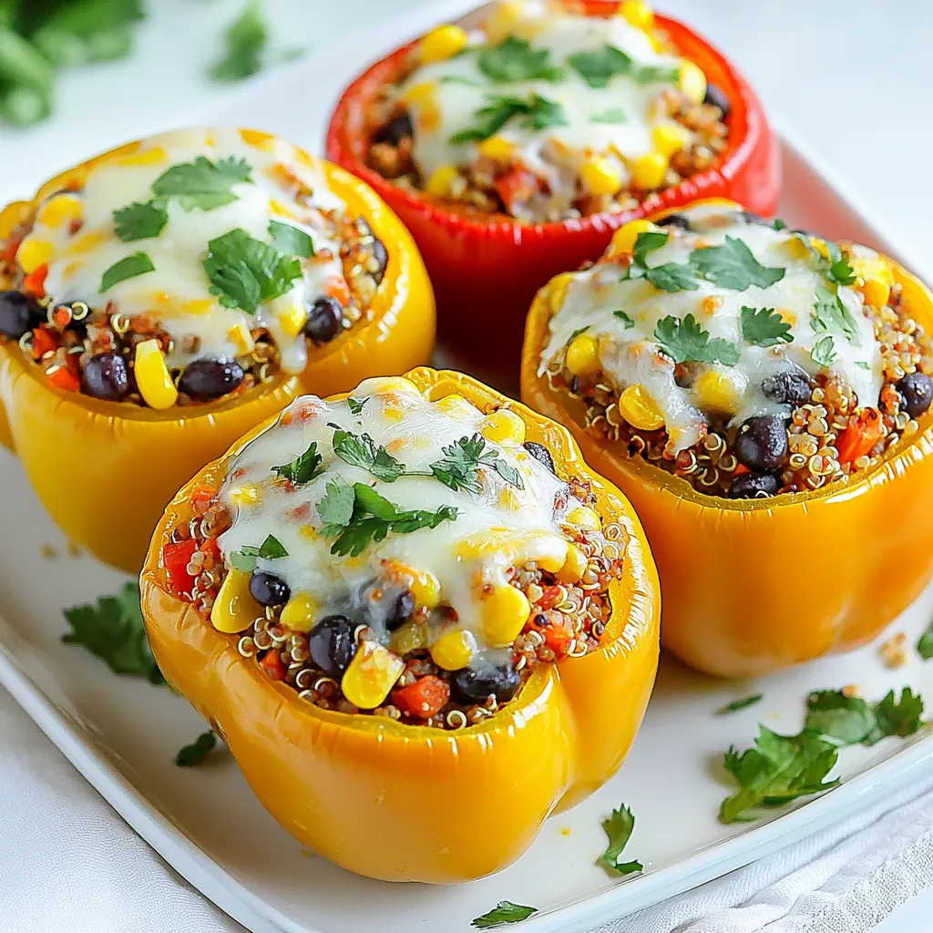 Chicken Stuffed Peppers Flavorful and Filling Dish