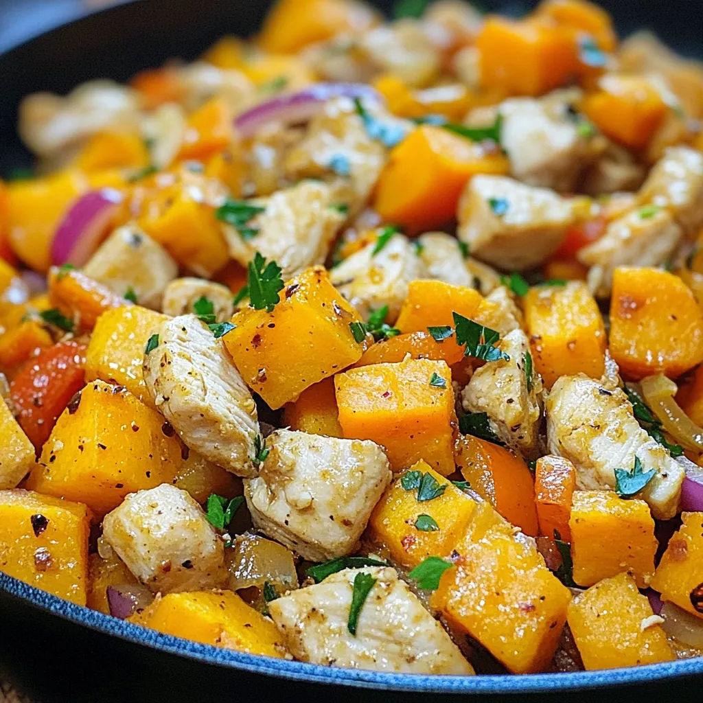 Chicken Sweet Potato Skillet Flavorful One-Pan Meal