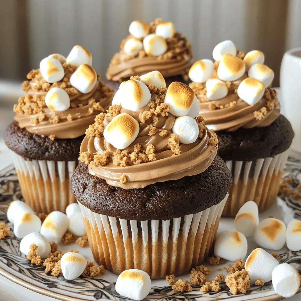 S&#8217;mores Cupcakes Delightful and Easy Baking Recipe