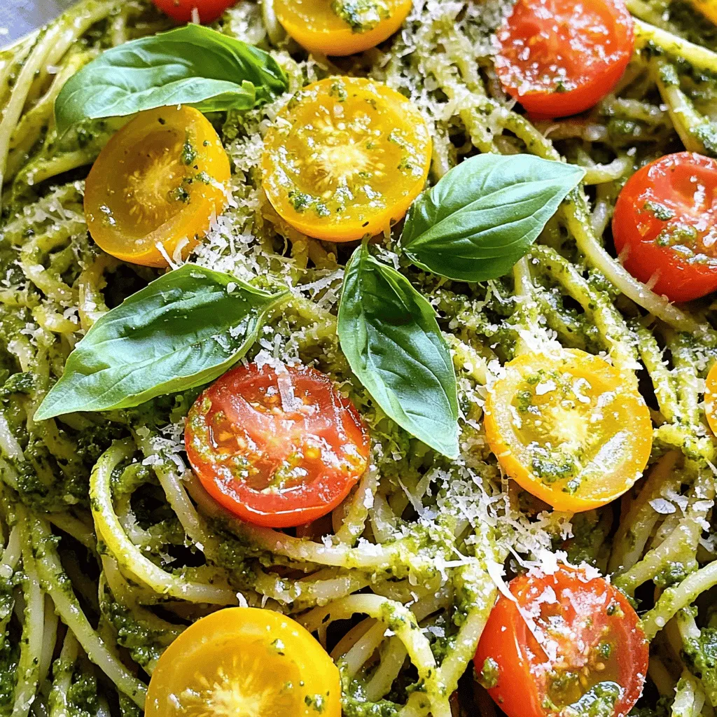 Lemon Basil Pesto Pasta Quick and Flavorful Meal