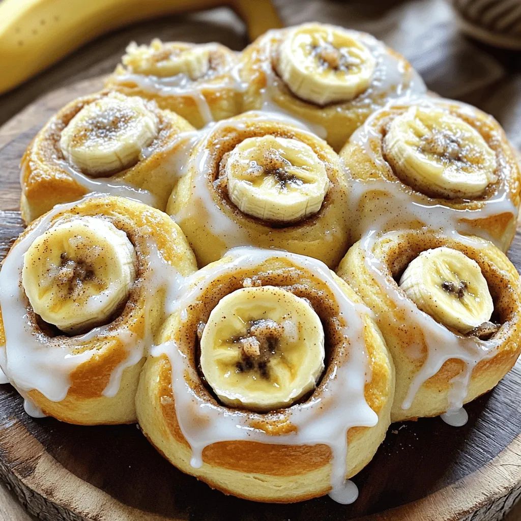 Banana Bread Cinnamon Rolls Delightful and Simple Recipe