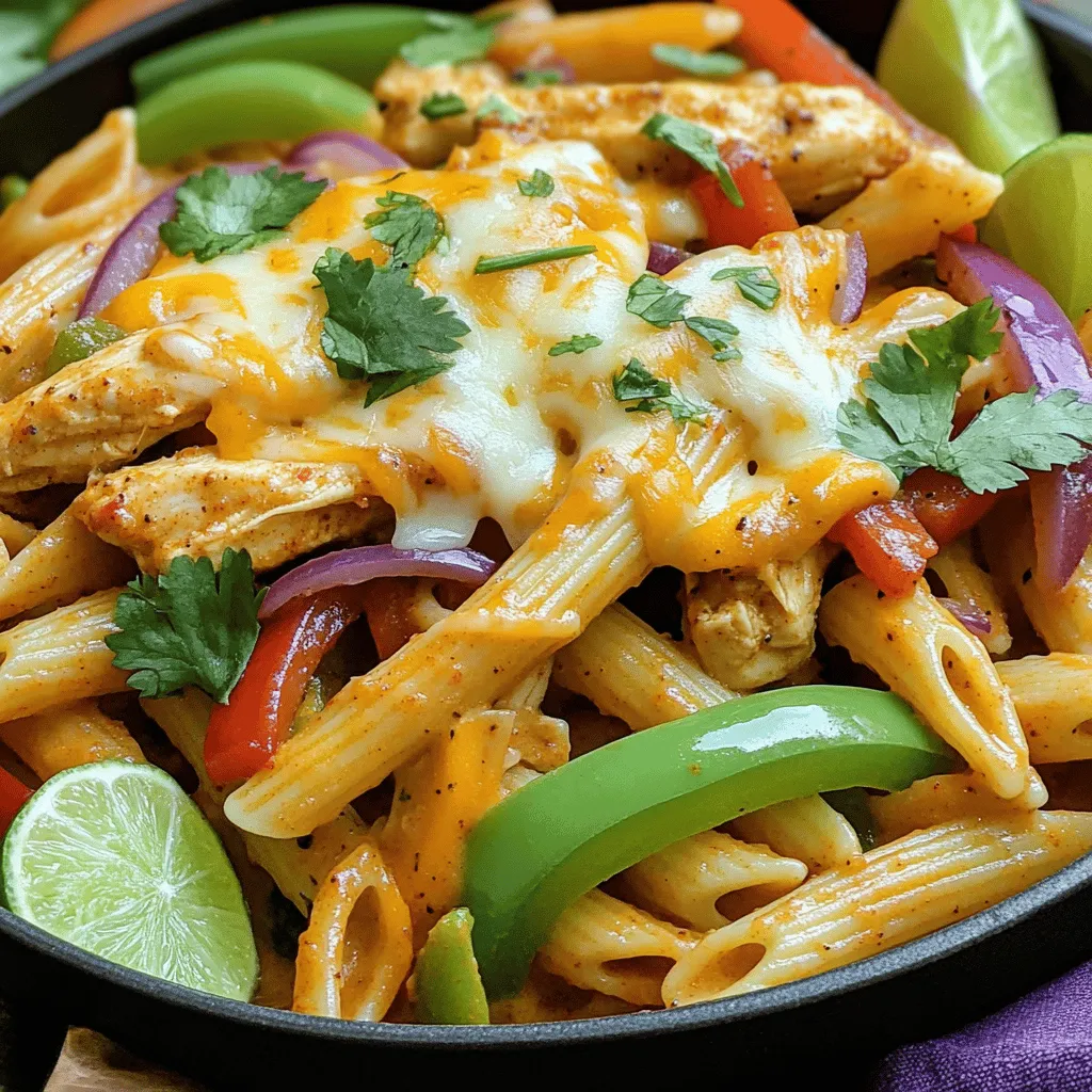 Sizzling Chicken Fajita Pasta Recipe: A Flavorful Twist on Two Classics