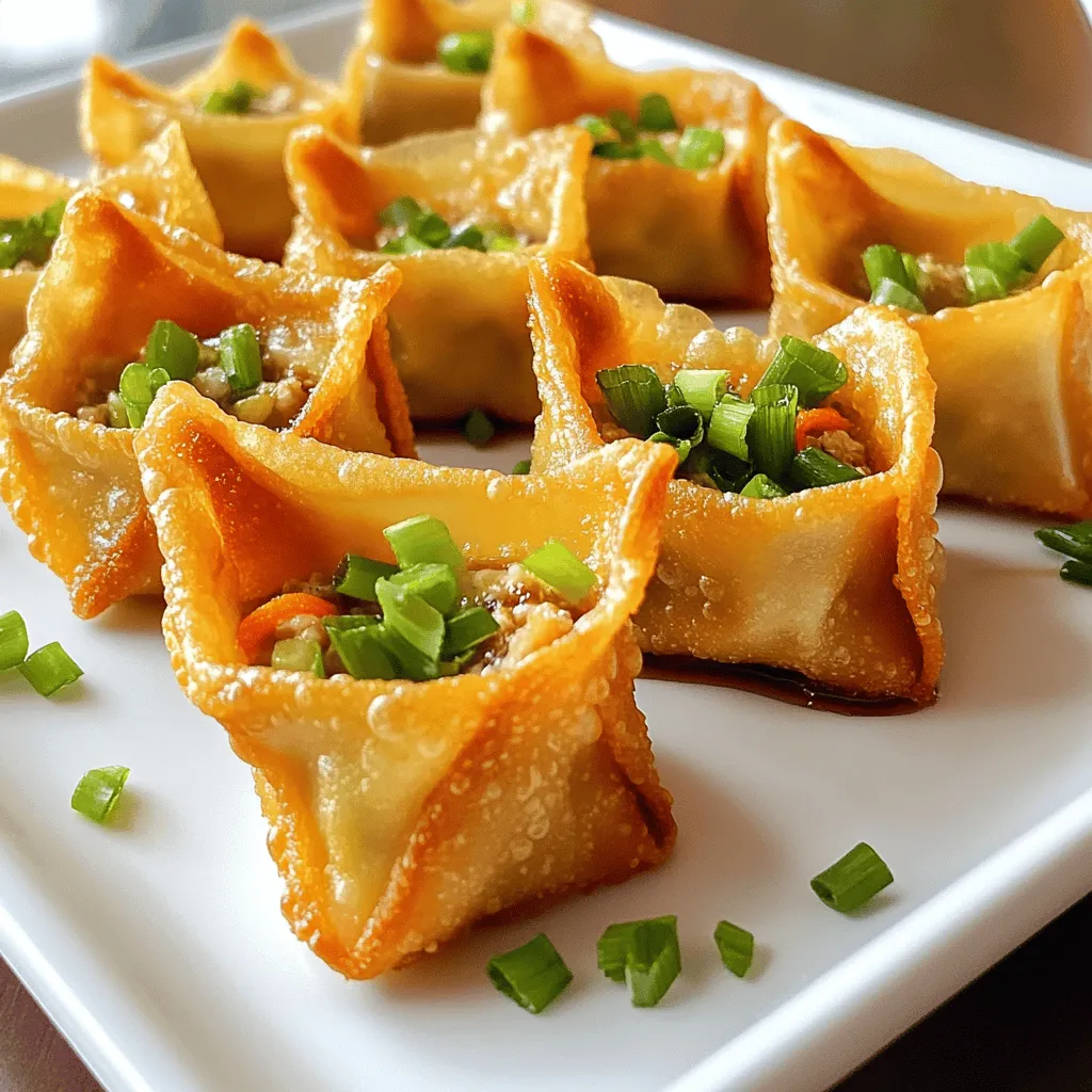 Savory Chicken Wontons Easy to Make at Home