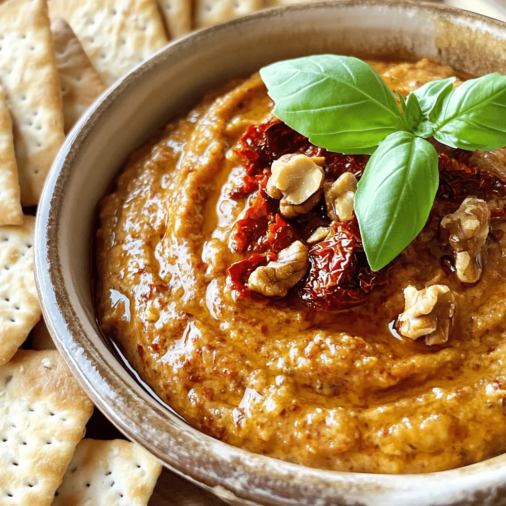 Sun-Dried Tomato Delight Spread: A Flavorful Recipe for Every Occasion