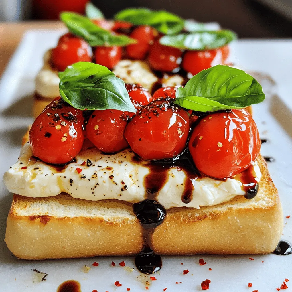 - 2 fresh ciabatta rolls - 1 ball of burrata cheese - 1 cup cherry tomatoes, halved