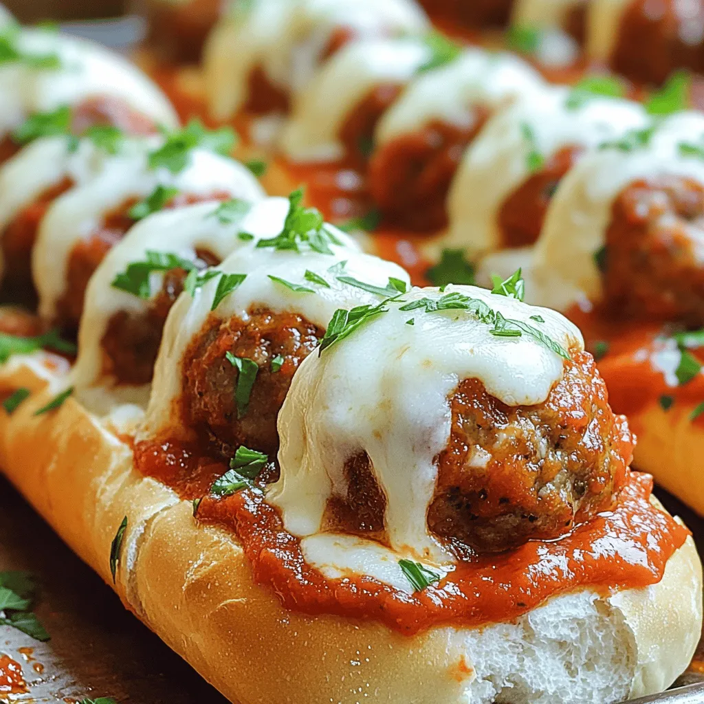 Homemade Meatball Subs Flavorful and Easy Recipe