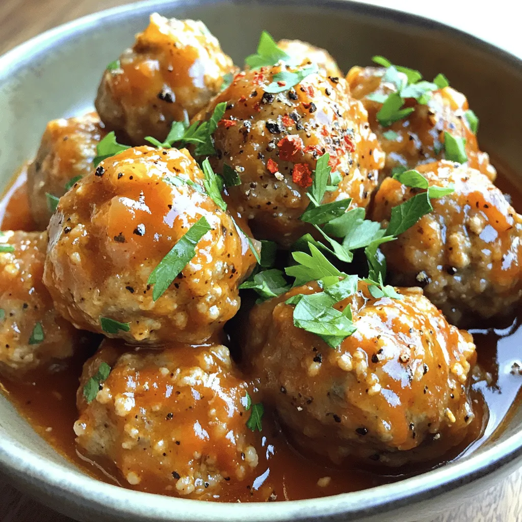 Crockpot Peppered Meatballs Tasty and Easy Recipe