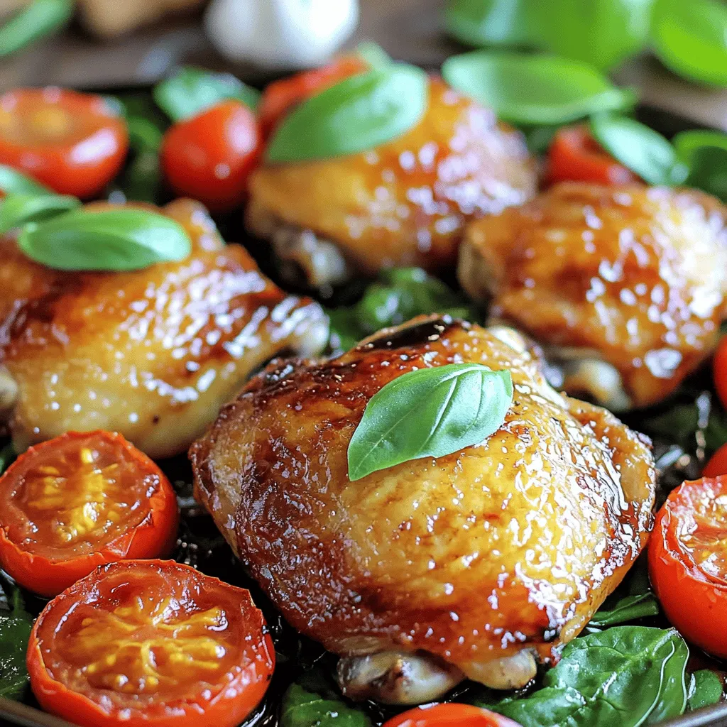 For One Pan Balsamic Chicken, you will need: