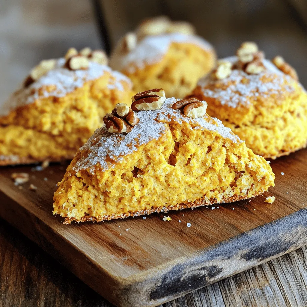 Pumpkin Spice Scones Irresistible Fall Treat Recipe