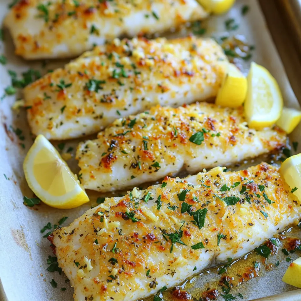 Sheet-Pan Garlic Parmesan Tilapia Flavorful Dinner Choice