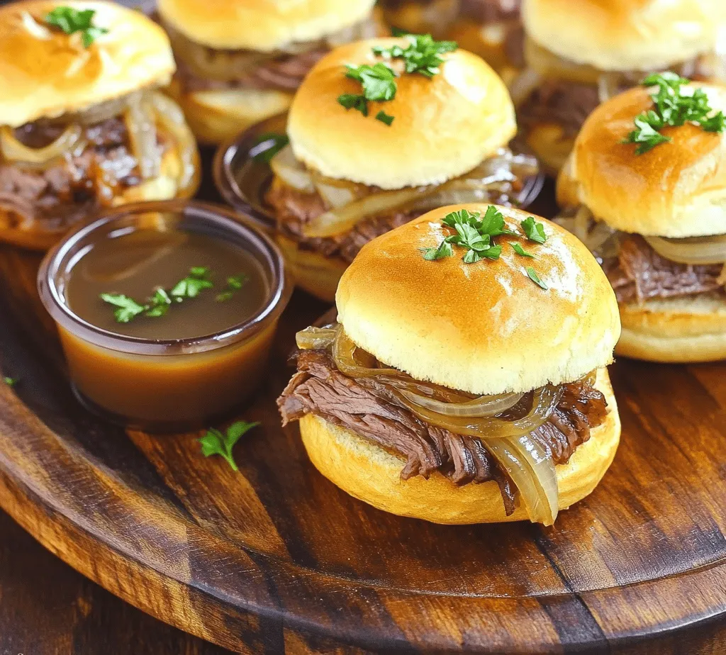 Sliders have become a quintessential part of gatherings, parties, and casual dinners, captivating food lovers with their bite-sized charm and versatility. These mini sandwiches can be filled with a myriad of ingredients, making them a perfect option for any event, from casual family get-togethers to upscale cocktail parties. Among the extensive variety of slider recipes, Savory Real French Dip Sliders stand out with their rich, indulgent flavors and a unique dipping experience.