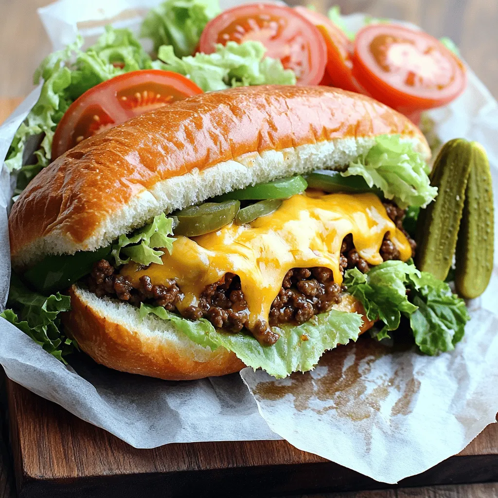 A chopped cheese sandwich is a tasty mix of beef, cheese, and fresh veggies. It is a favorite in New York City and has become a comfort food for many. The classic chopped cheese sandwich is simple and full of flavor.