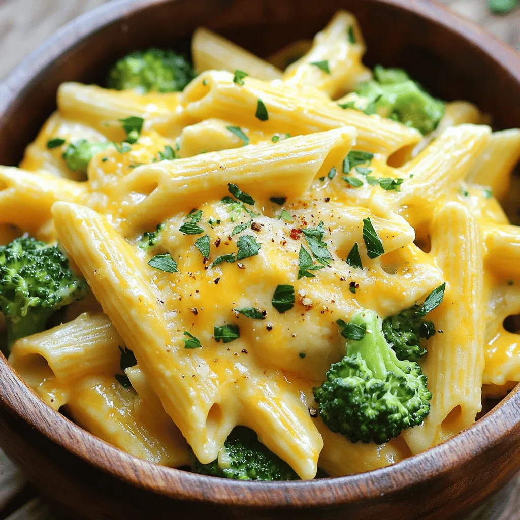 Cheesy Broccoli Bliss Pasta Recipe