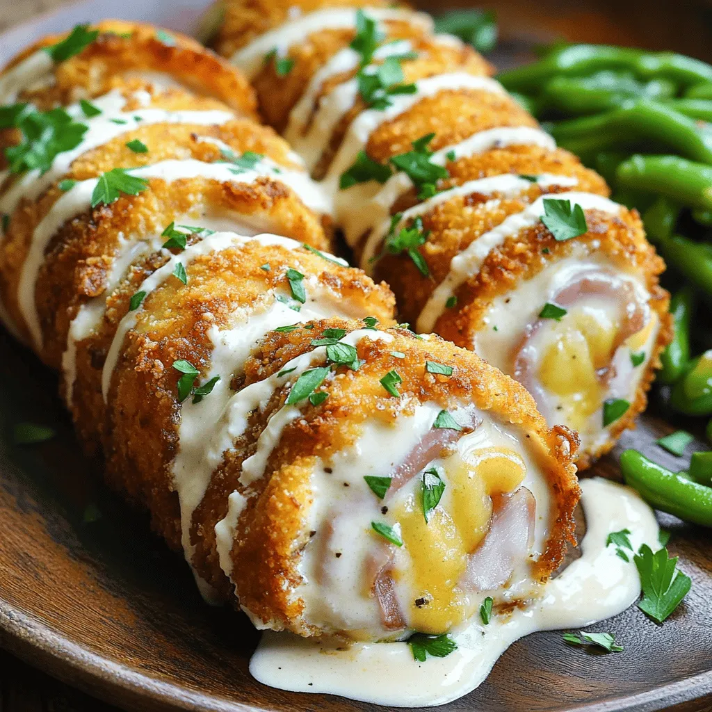 Deliciously Creamy Chicken Cordon Bleu: A Culinary Delight