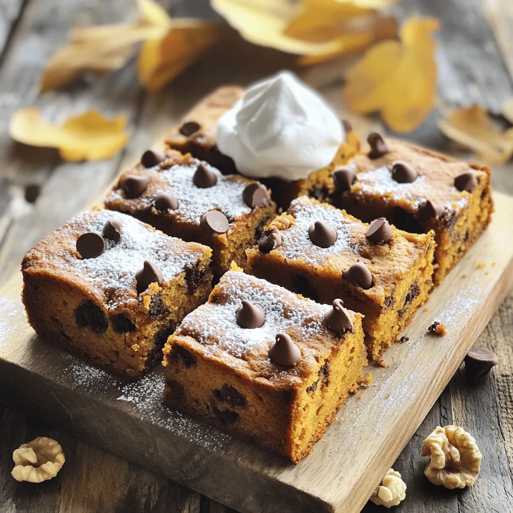 Chocolate Chip Pumpkin Snack Cake Delightful and Easy