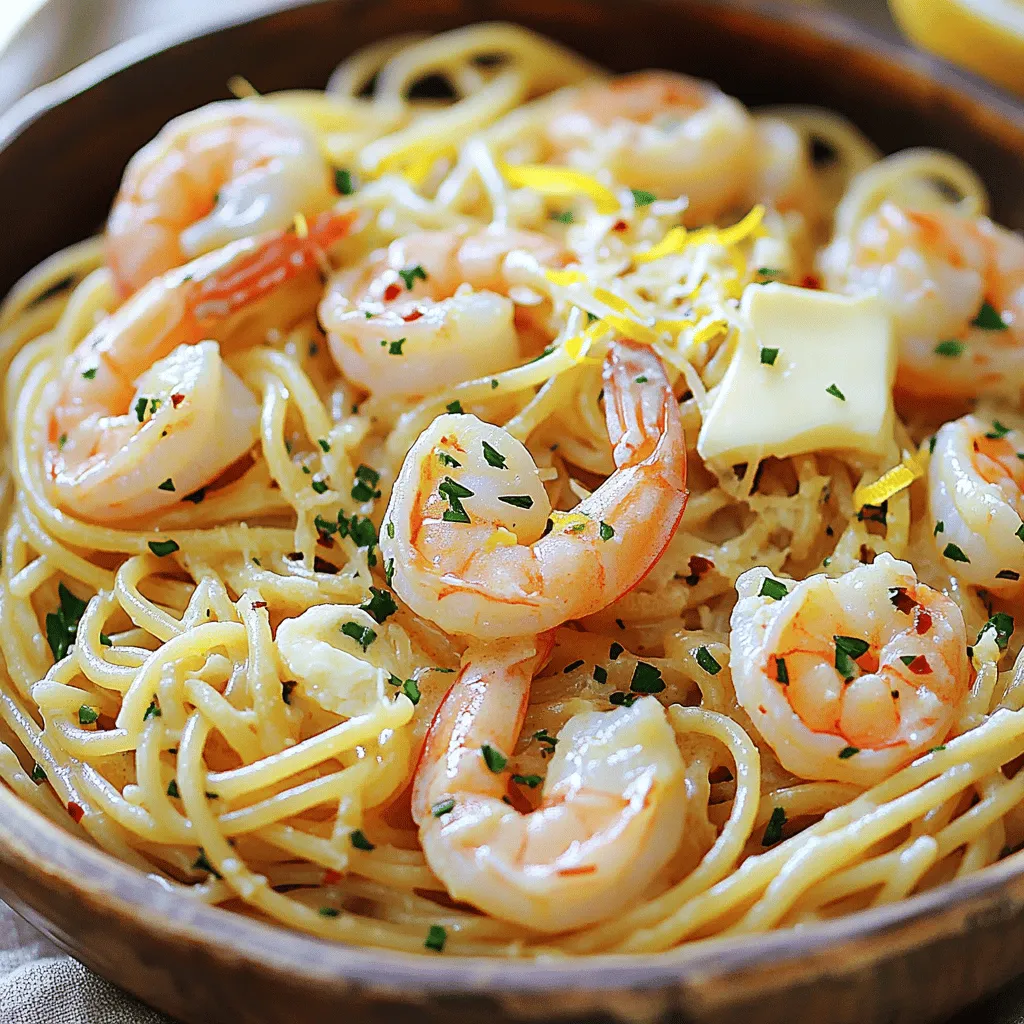 Garlic Butter Shrimp Pasta Simple and Tasty Recipe