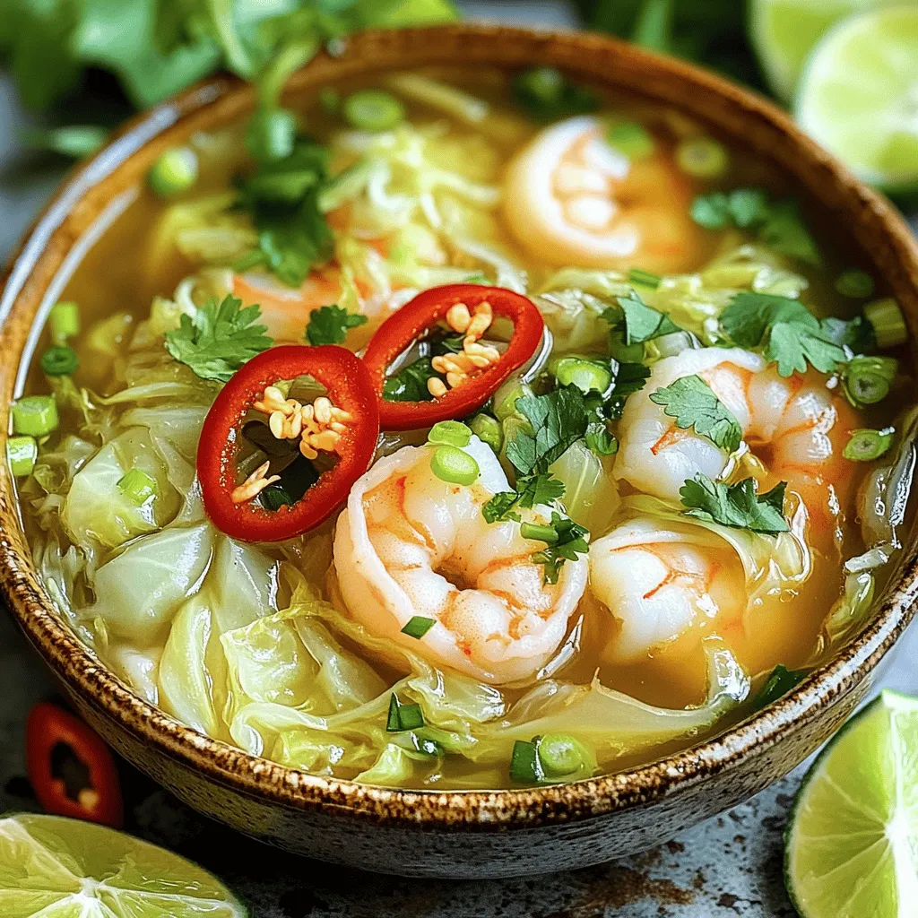 Vietnamese Cabbage and Shrimp Soup: A Culinary Journey into Vibrant Flavors