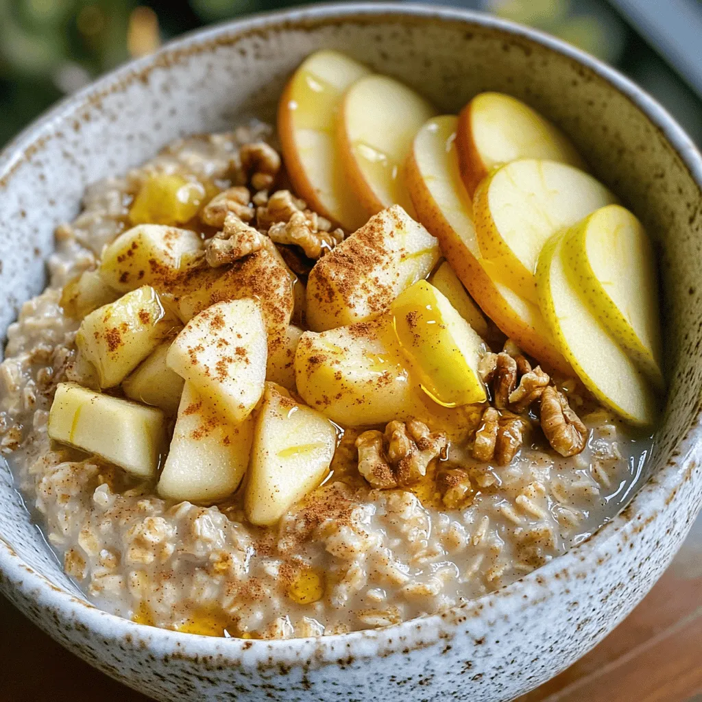 Apple Cinnamon Oatmeal Simple and Comforting Recipe