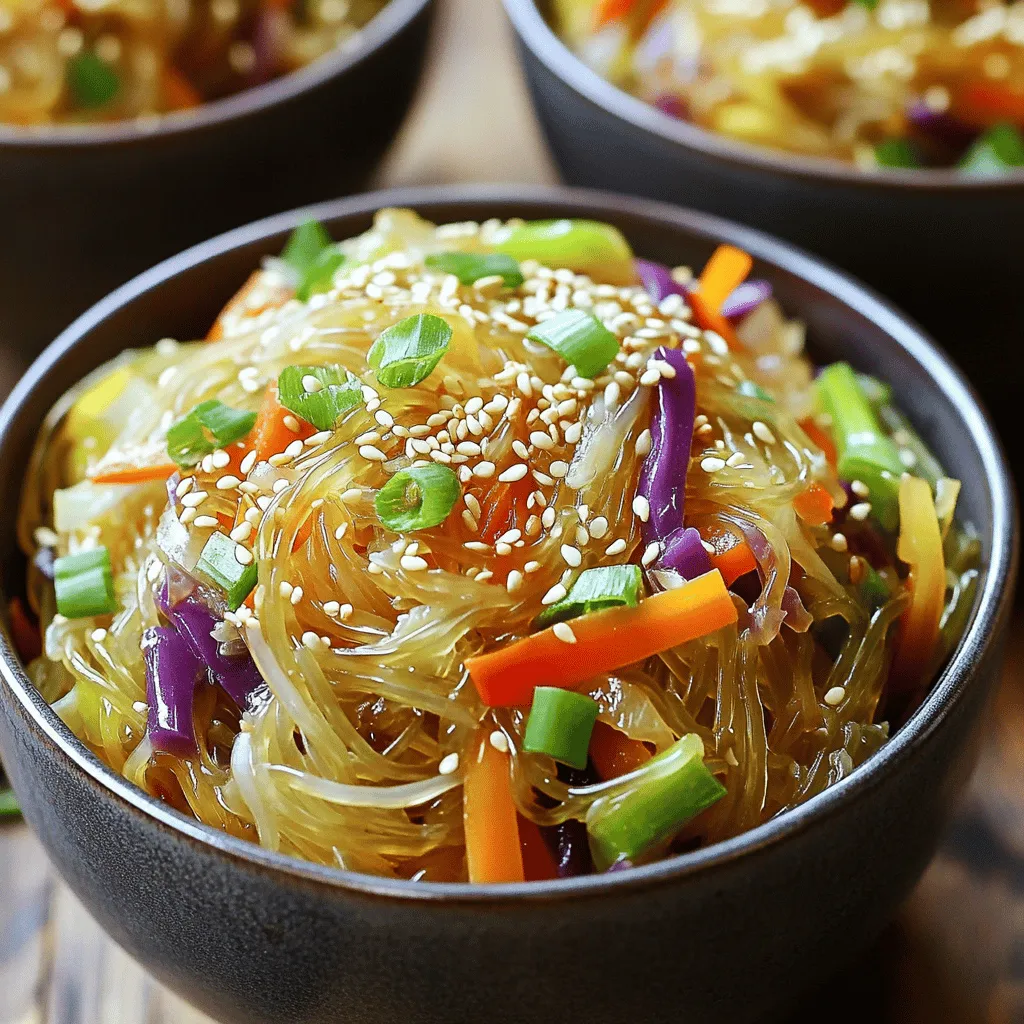 Cabbage Glass Noodles Stir-Fry Flavorful and Simple Dish