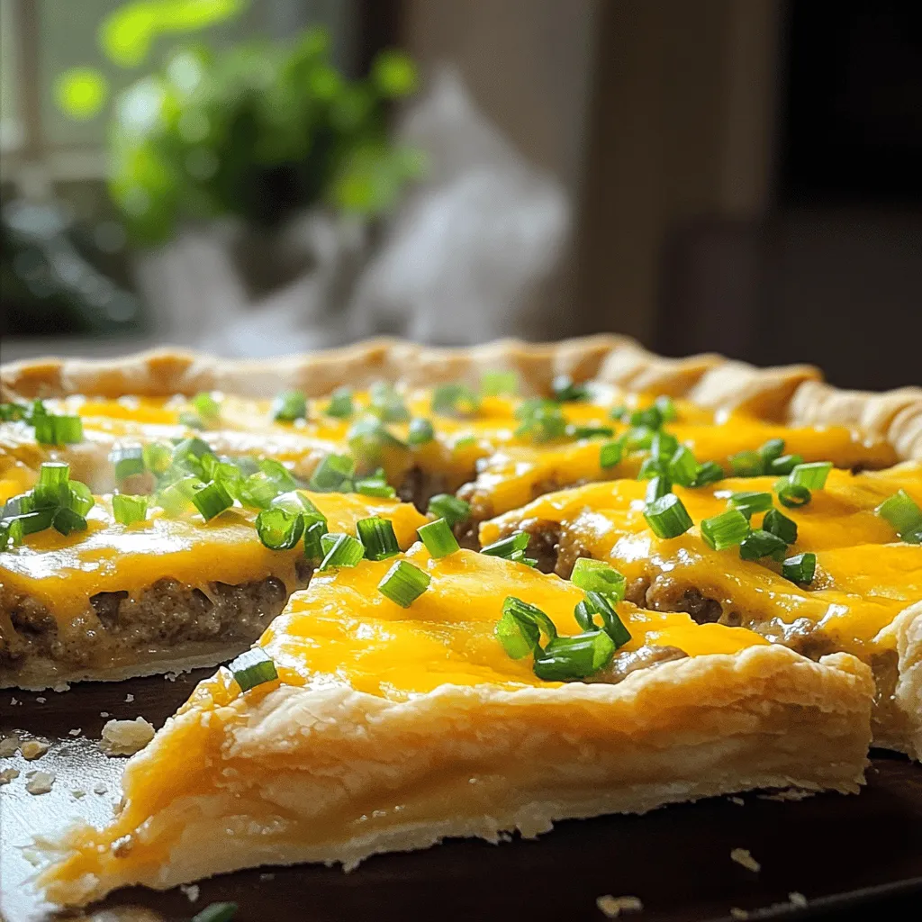 To make a tasty sausage and gravy pie, you will need: - 1 lb breakfast sausage - 1 cup whole milk - 2 tablespoons all-purpose flour