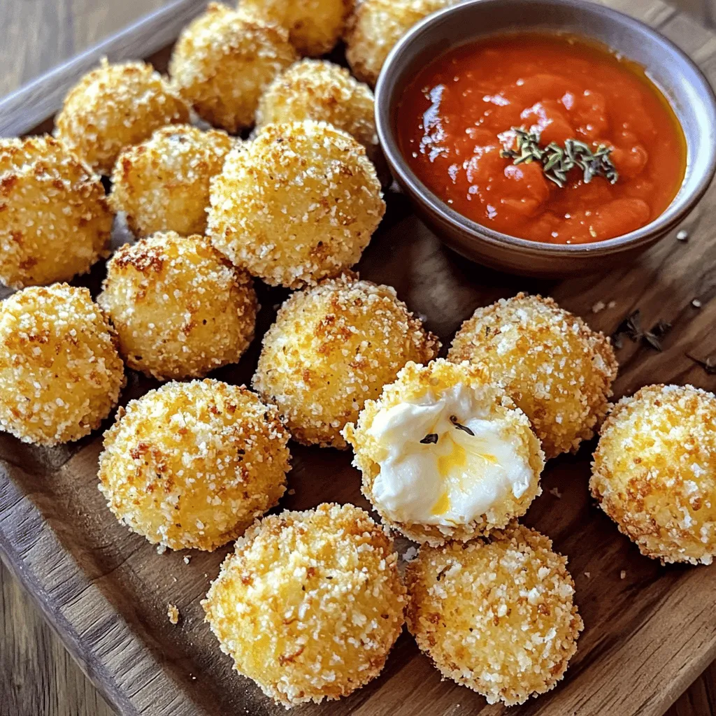 Cheesy Parmesan Mozzarella Bites Crispy Snack Delight