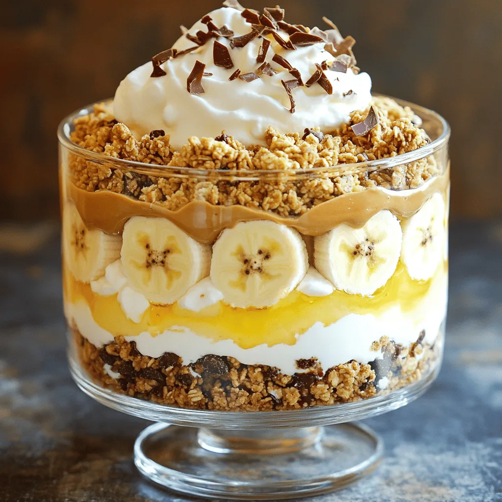 Peanut Butter Banana Dream Trifle Recipe