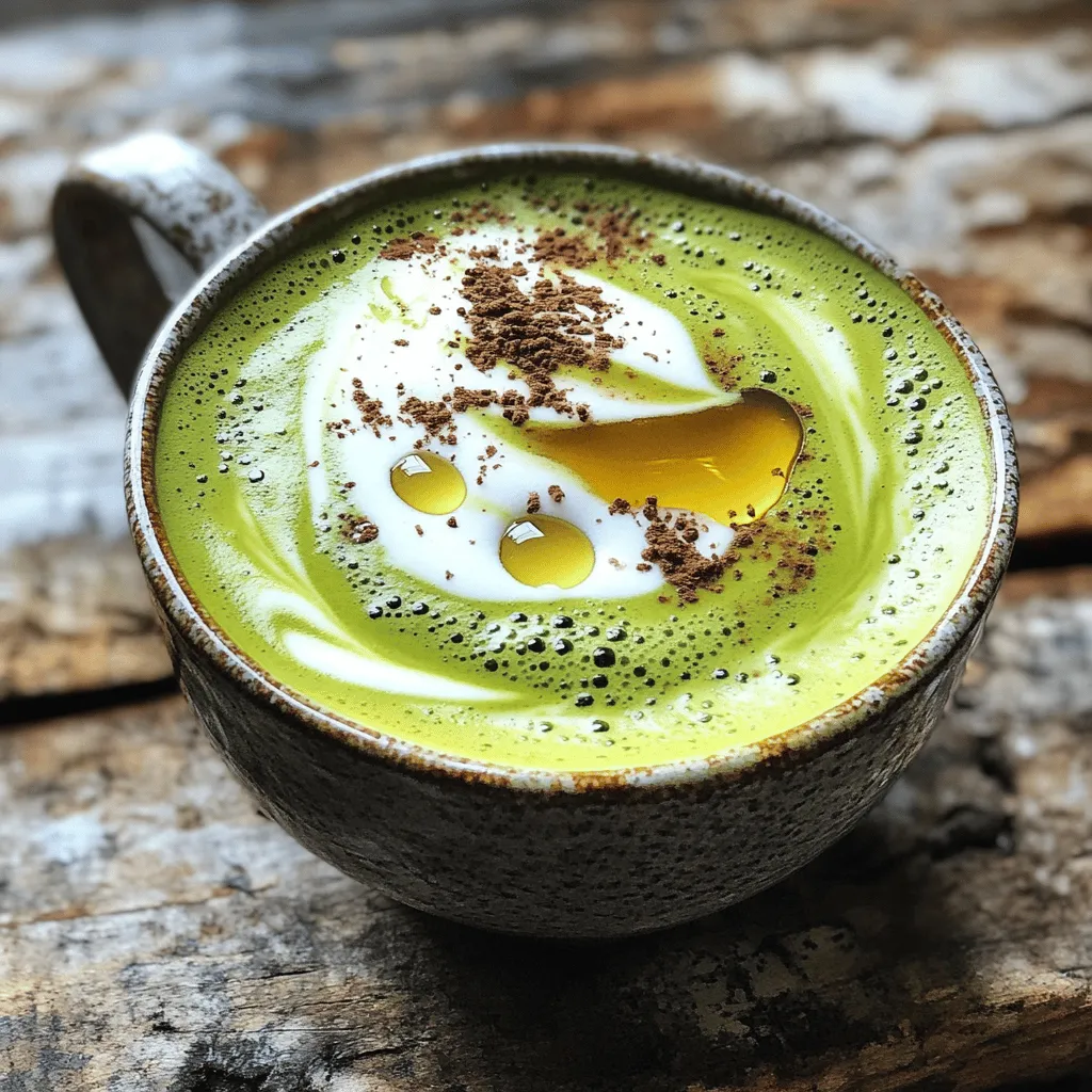 Matcha Cappuccino Deliciously Enhances Your Day