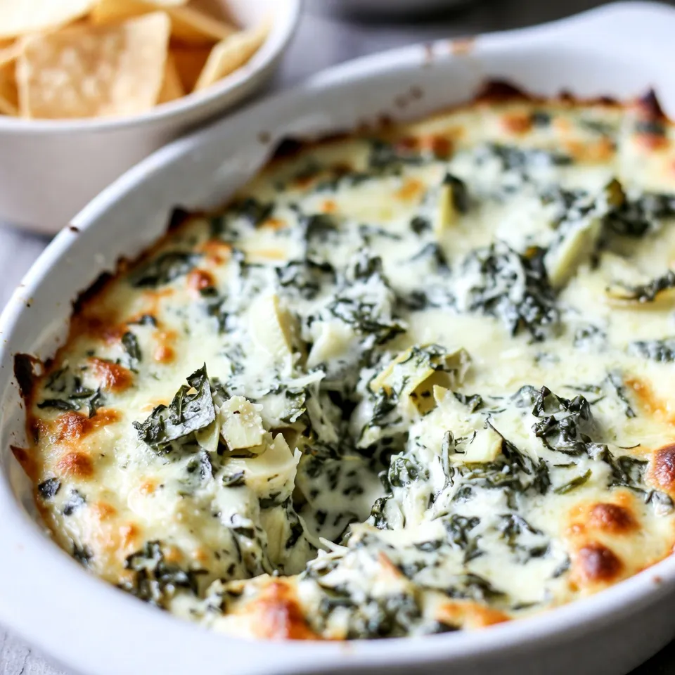 Creamy Spinach Artichoke Dip Flavorful Party Treat