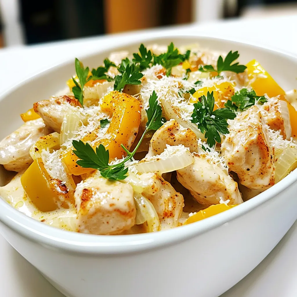 Cajun Chicken Alfredo One Pot Delightful Meal Recipe