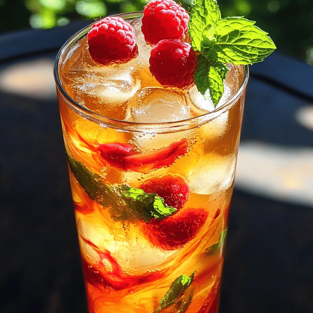 Earl Grey Raspberry Iced Tea blends rich flavors and bright notes. This drink cools you down on hot days. It’s easy to make at home, and you only need a few key ingredients.