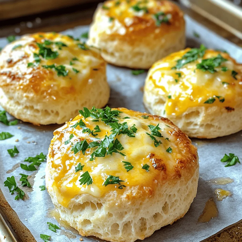 - 1 can (16.3 oz) Pillsbury Grands! Flaky Biscuits - ½ cup shredded mozzarella cheese - ½ cup shredded cheddar cheese