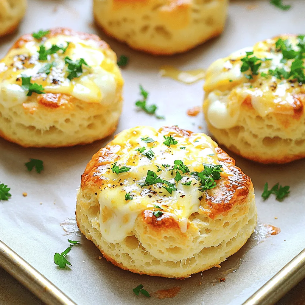 Pillsbury Biscuit Garlic Butter Cheese Bombs Delight