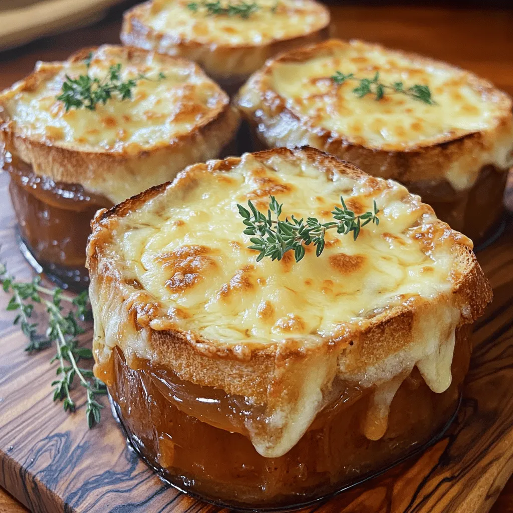 Baked French Onion Soup Rich and Flavorful Delight