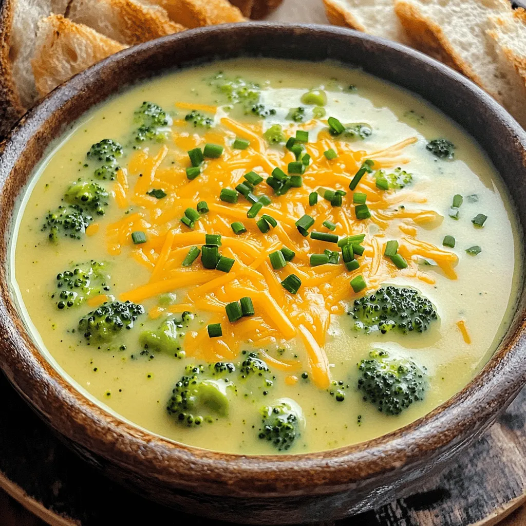 Broccoli Beer Cheese Soup Creamy and Flavorful Delight