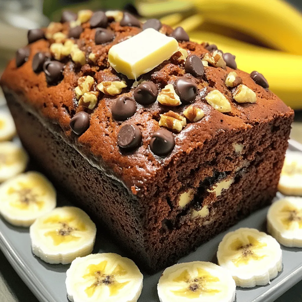 Chocolate Chip Banana Bread Irresistible Delight