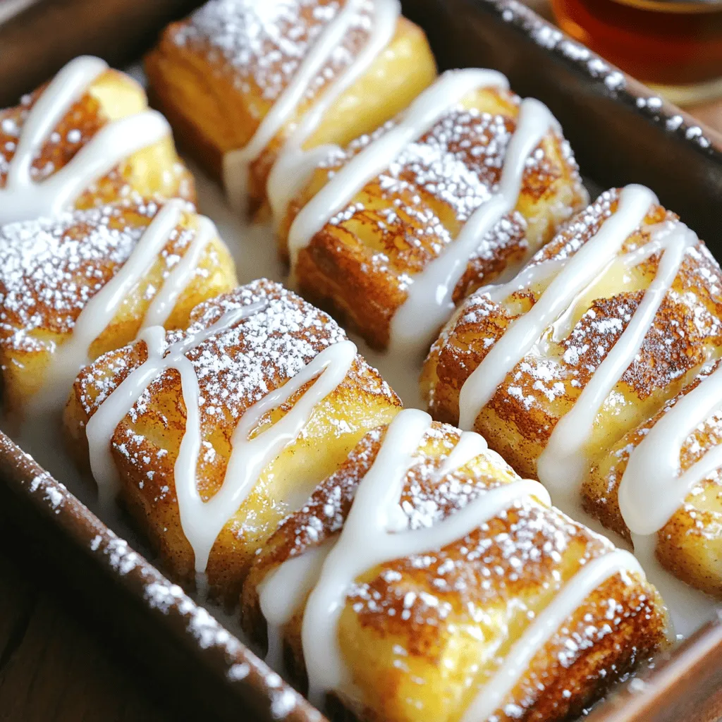 To make cinnamon roll French toast bites, you need just a few simple ingredients. This easy French toast bites recipe is sure to please everyone.