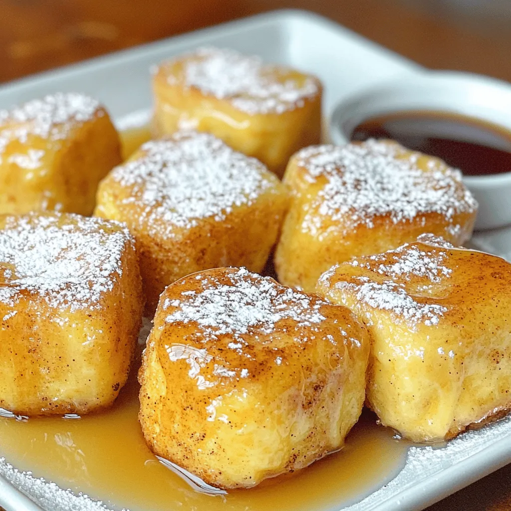 Cinnamon Roll French Toast Bites Flavorful Breakfast Treat