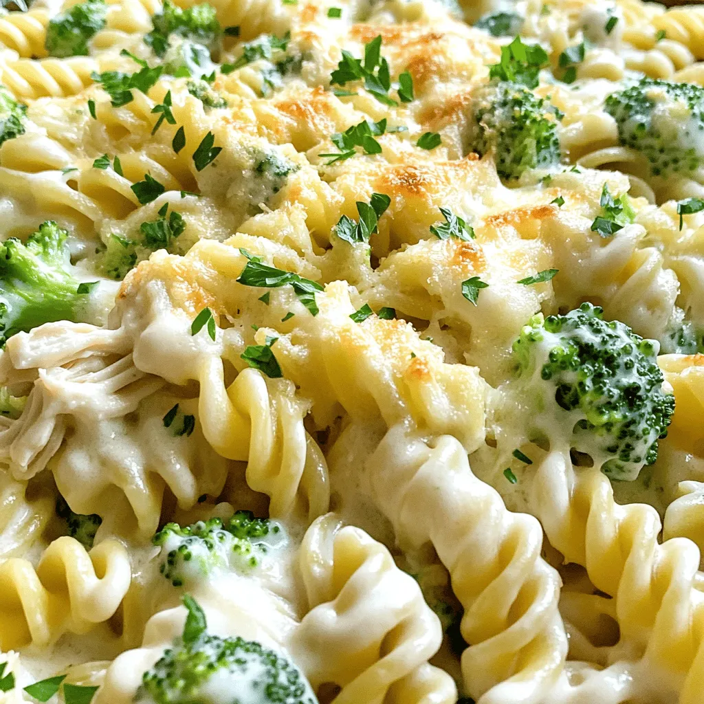 Savory Chicken Alfredo Pasta Casserole Recipe Guide