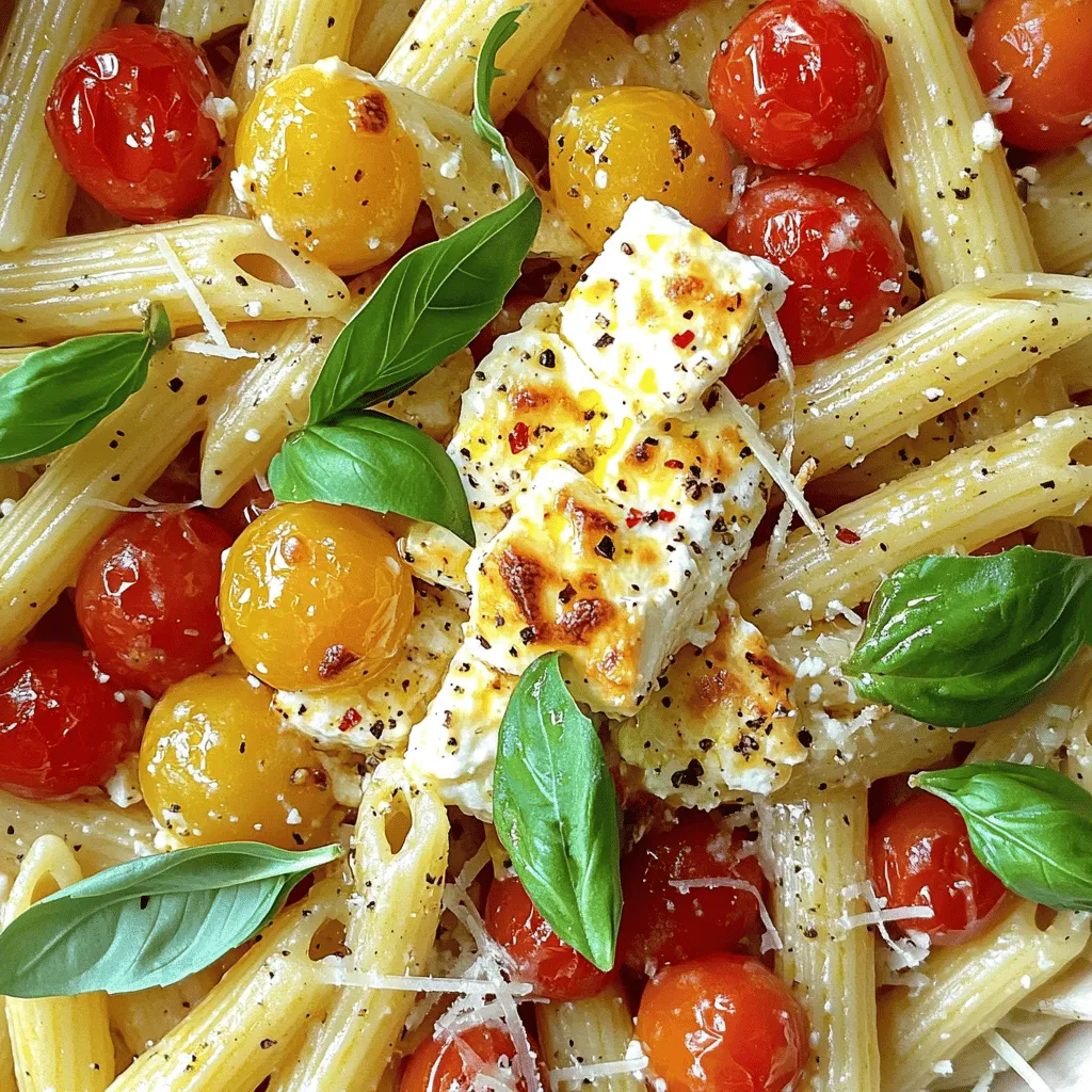 Baked Feta Pasta Quick Creamy Delight Recipe