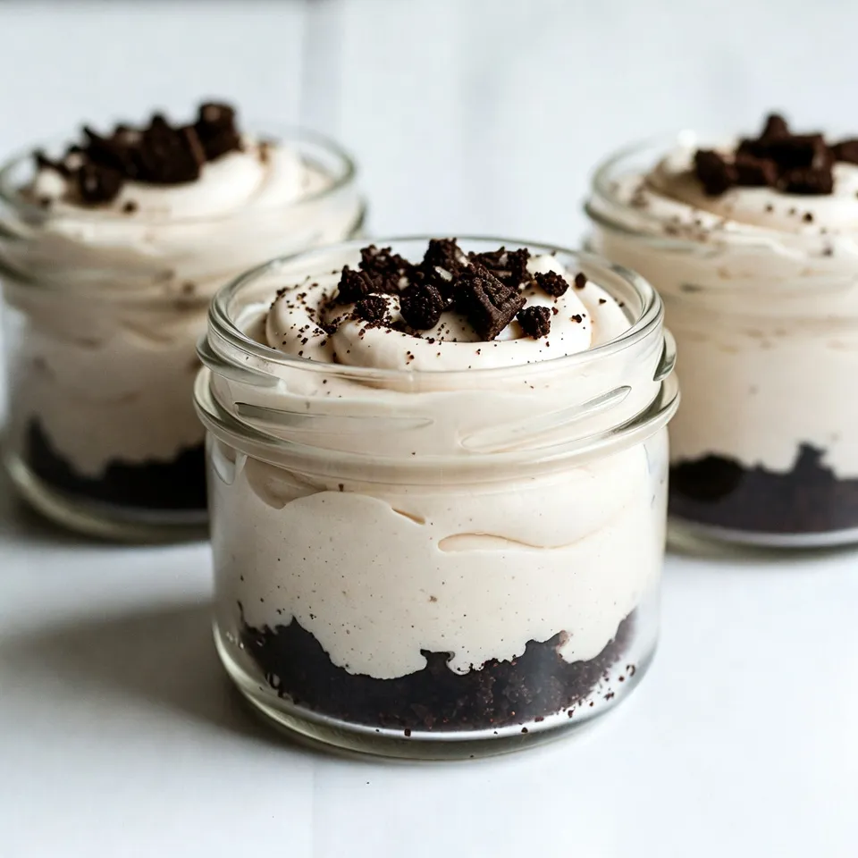 No Bake Oreo Cheesecake Jars Delightful and Simple