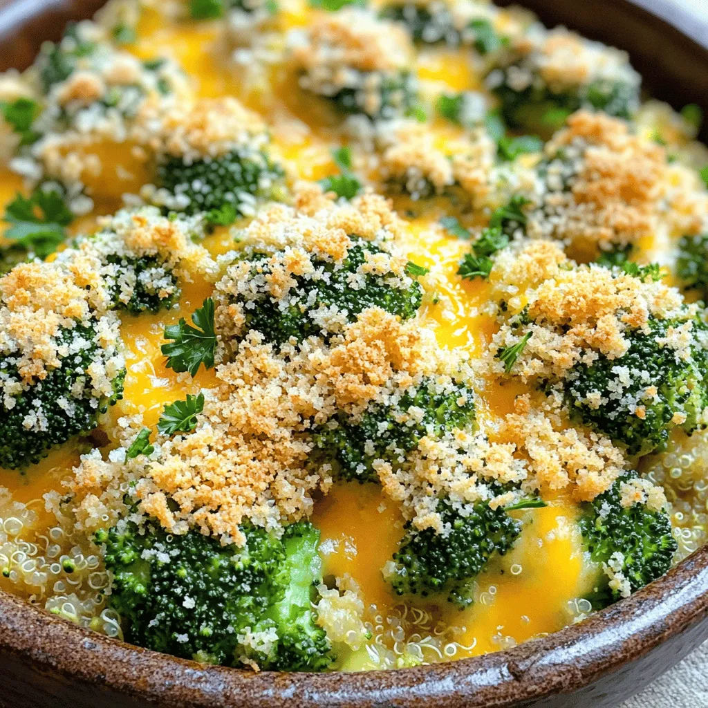 Broccoli and Cheese Casserole Simple Comfort Dish