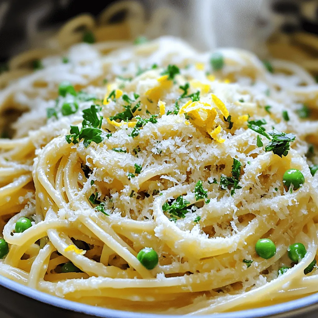 One-Pot Lemon Garlic Parmesan Pasta Quick and Easy Meal