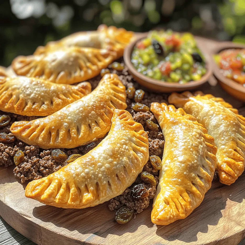 Savory Beef and Raisin Empanadas Easy Delight Recipe