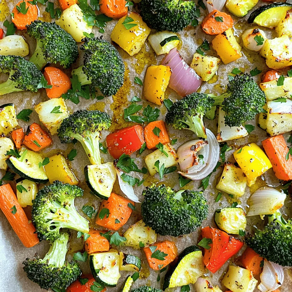 Garlic Herb Roasted Veggies Flavorful and Simple Recipe