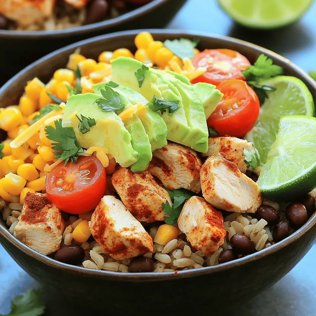 Burrito bowls are fun and easy meals. They are packed with flavor and healthy ingredients. To build a tasty chicken burrito bowl, you need some key components.