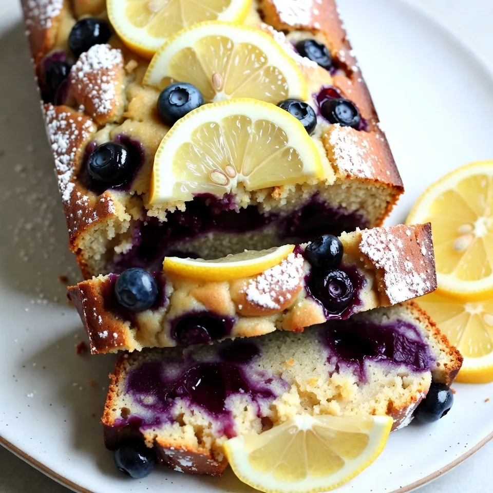 Gluten Free Lemon Blueberry Loaf Simple Recipe Guide