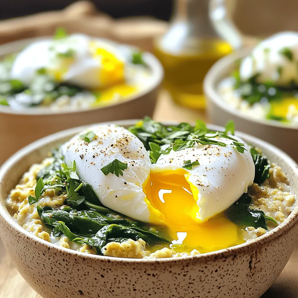 Savory Oatmeal with Eggs Flavorful and Nutritious Meal