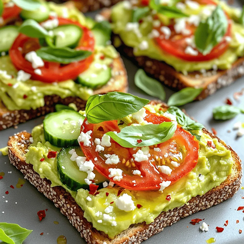 Healthy Avocado Toast Variations for Tasty Meals