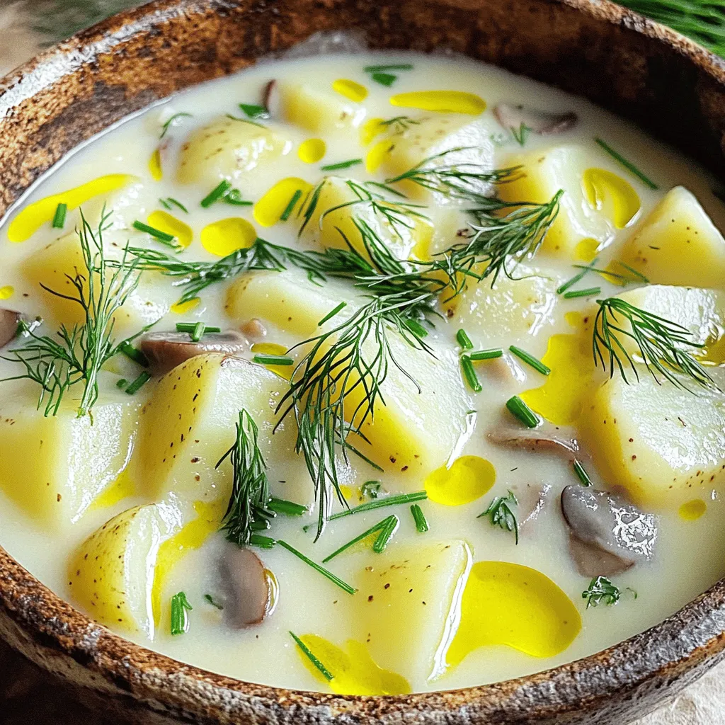Polish Potato Soup Recipe Hearty and Flavorful Dish